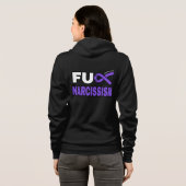 FU NARCISSISM HOODIE (Achterkant volledig)