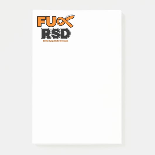 FU RSD POST-IT® NOTES (Voorkant)