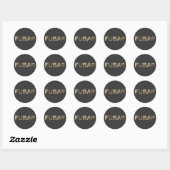FUBAR RONDE STICKER (Vel)