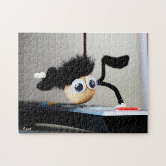 Fubby hangend als de scene van Tom Cruise. Legpuzzel (Horizontaal)