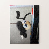 Fubby hangend als de scene van Tom Cruise. Legpuzzel (Verticaal)