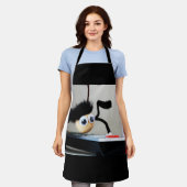 Fubby hangend als de scene van Tom Cruise. Schort (Gedragen)