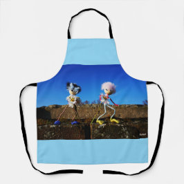 Fubby's die elkaars Valentijn zijn. Schort