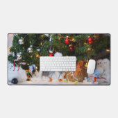 Fubby's in Winterwonderland. Bureaumat (Keyboard & Muis)