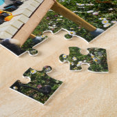 Fubby's op piano die muziek maken en dansen. legpuzzel (Zijkant)