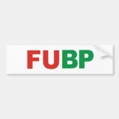 FUBP BUMPERSTICKER (Voorkant)