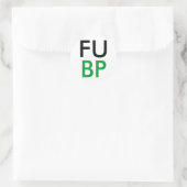 FUBP RONDE STICKER (Tas)