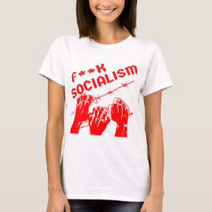 Fuc> Barb Wire socialisme #USAPatriotGraphics © T-shirt