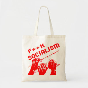 Fuc>  Barb Wire socialisme #USAPatriotGraphics © Tote Bag