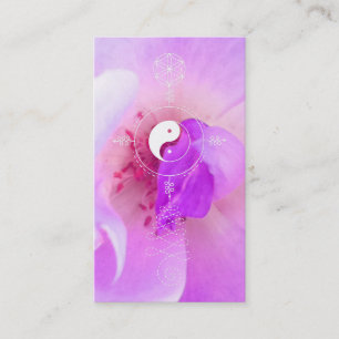 *~* Fuchia roze lavender Violet Roos Floral Visitekaartje