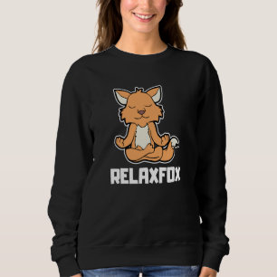 Fuchs Fox Relaxfox Yoga Dierpositie Vintage Fr Trui