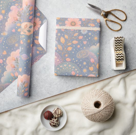 Fuchs im Sternengarten Cadeaupapier (Crafts)