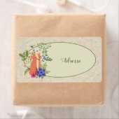 Fuchs im Wald Etiket (Insitu)