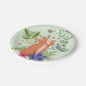 Fuchs im Wald Papieren Bordje (Gekanteld)