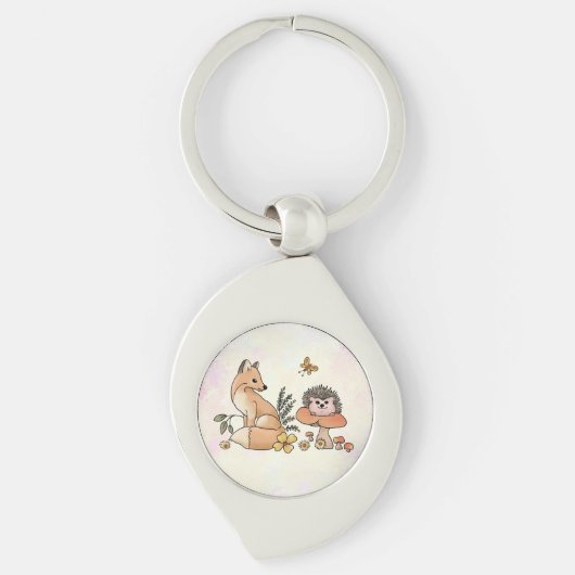 Fuchs und Igel Sleutelhanger (Voorkant)