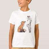 Fuchs und Rotkehlchen T-shirt (Voorkant)
