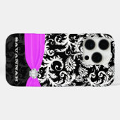 Fuchsi White plus elke kleurbeschadigde printerkri Case-Mate iPhone Case (Achterkant (horizontaal))