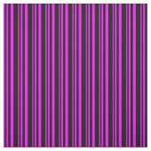 Fuchsia & Black Lined Pattern Stof (Swatch)
