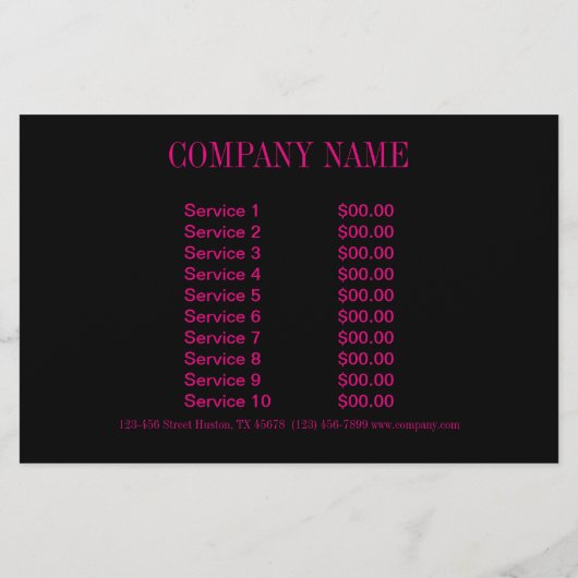 fuchsia boheemien chakra massagetherapeut Yoga Flyer (Achterkant)