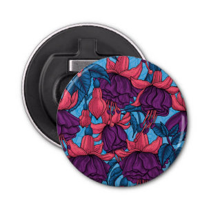Fuchsia Button Flesopener