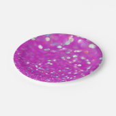 Fuchsia Confetti Paper Bord (Gekanteld)