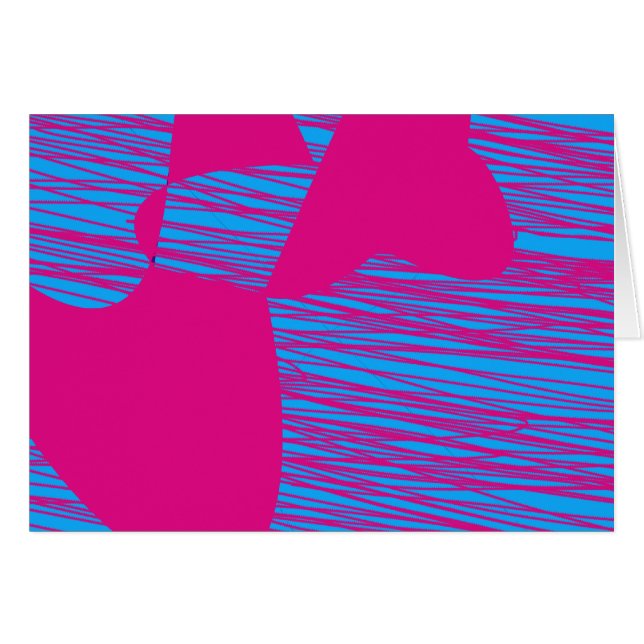 Fuchsia de goutte de roses indien et art abstrait (Devant Horizontal)