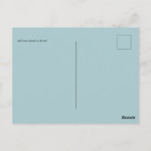 Fuchsia Dreams coördineert Sage en Deep Pink Briefkaart (Achterkant)