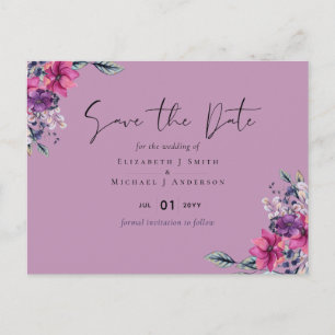 Fuchsia Dreams coördineert Sage en Deep Pink Briefkaart