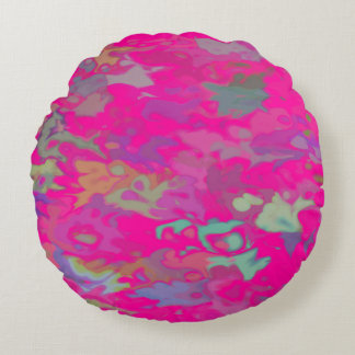 Fuchsia Dreams - Ronde kussen