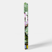 Fuchsia en Big-Eyed Kat - gepersonaliseerd Case-Mate iPhone Case (Achterkant / Links)