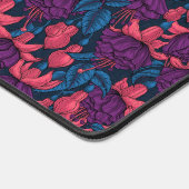 Fuchsia en bleu et violet (Coin)