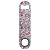 Fuchsia et colibris blancs (Devant)