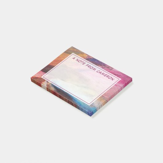 Fuchsia Expression Post-it® Notes (Schuin)