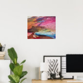 Fuchsia Expression Poster (Thuiskantoor)