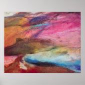 Fuchsia Expression Poster (Voorkant)