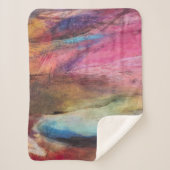 Fuchsia Expression Sherpa Deken (Voorkant)