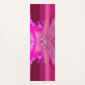Fuchsia fantasy yogamat (Voorkant)