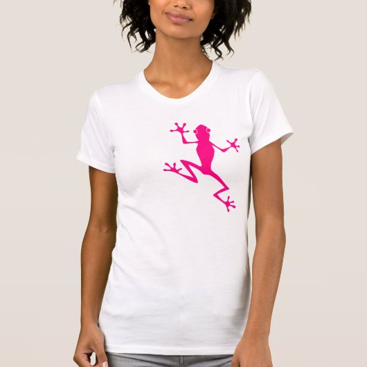 Fuchsia Frog T-shirt (Voorkant)