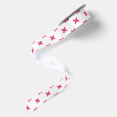 Fuchsia kruisstift wit lint (Achterkant)