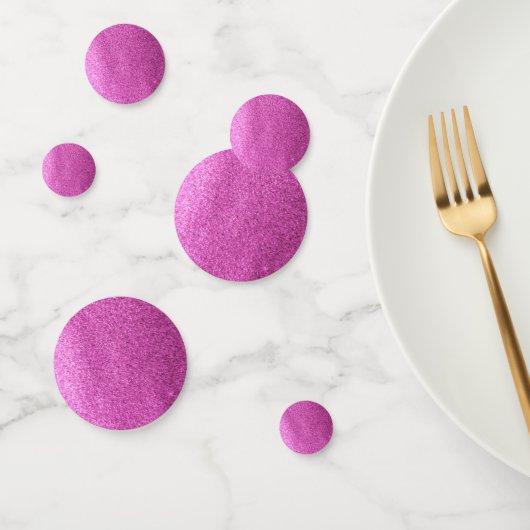 Fuchsia Nepglitter Confetti (Groep)
