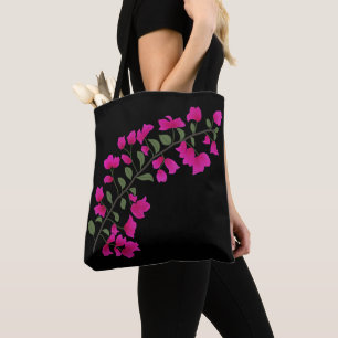 Fuchsia Pink Bougainvillea Canvas tas