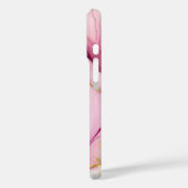 Fuchsia Pink Gold Case-Mate iPhone Case (Achterkant / Links)