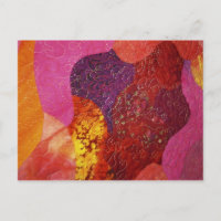 Fuchsia Pink Oranje en Paars Quilt