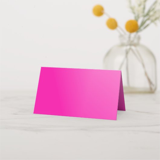 Fuchsia Place Card (Achterkant)