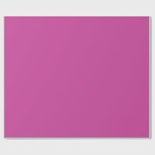Fuchsia Roze Verpakking Papierrol Cadeaupapier (Vlak)