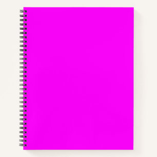 Fuchsia Solid Color Notitieboek