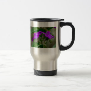 Fuchsia Spiderwort Twins Wildflower Gifts apparel Reisbeker