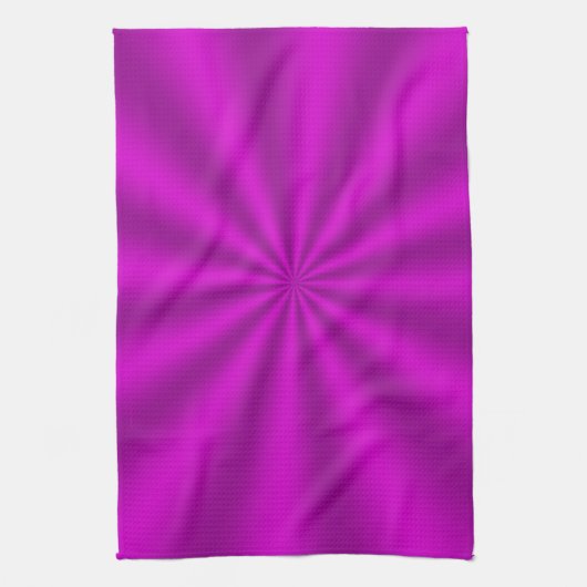 Fuchsia Starburst Kitchen Towel Theedoek (Verticaal)