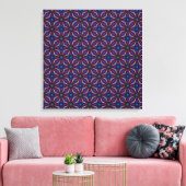 Fuchsia Stargazer Canvas Afdruk (Insitu (Woonkamer))