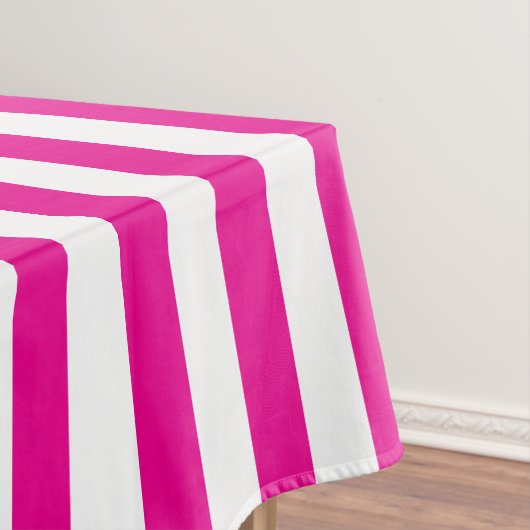 Fuchsia Stripes Tafelkleed (Voorbeeld)